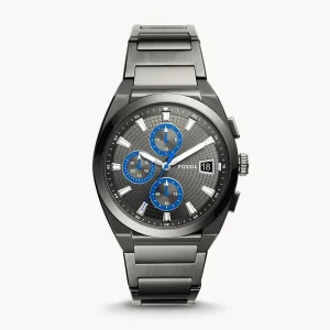 Fossil Everett Chronograph Grey Dial Men's Watch | FS5830